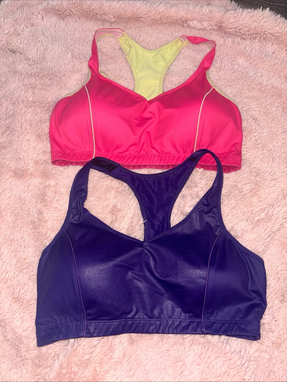 Brooks moving Comfort XL Women's Racerback Sports Bras - Pink & Purple